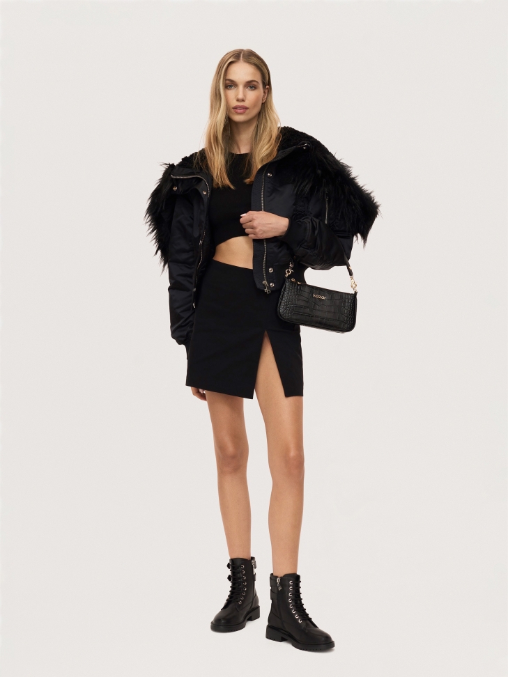 Klasyczne trzewiki damskie z metalowymi klamrami