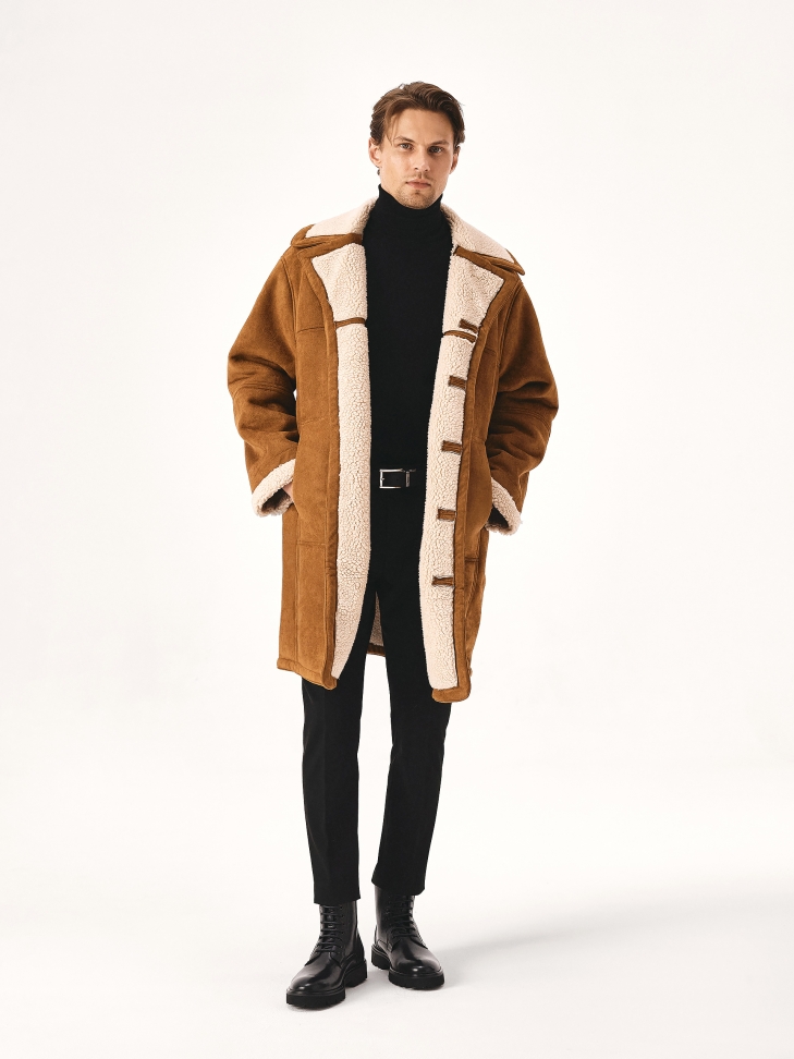 Uniwersalne męskie trzewiki z wysoką cholewką