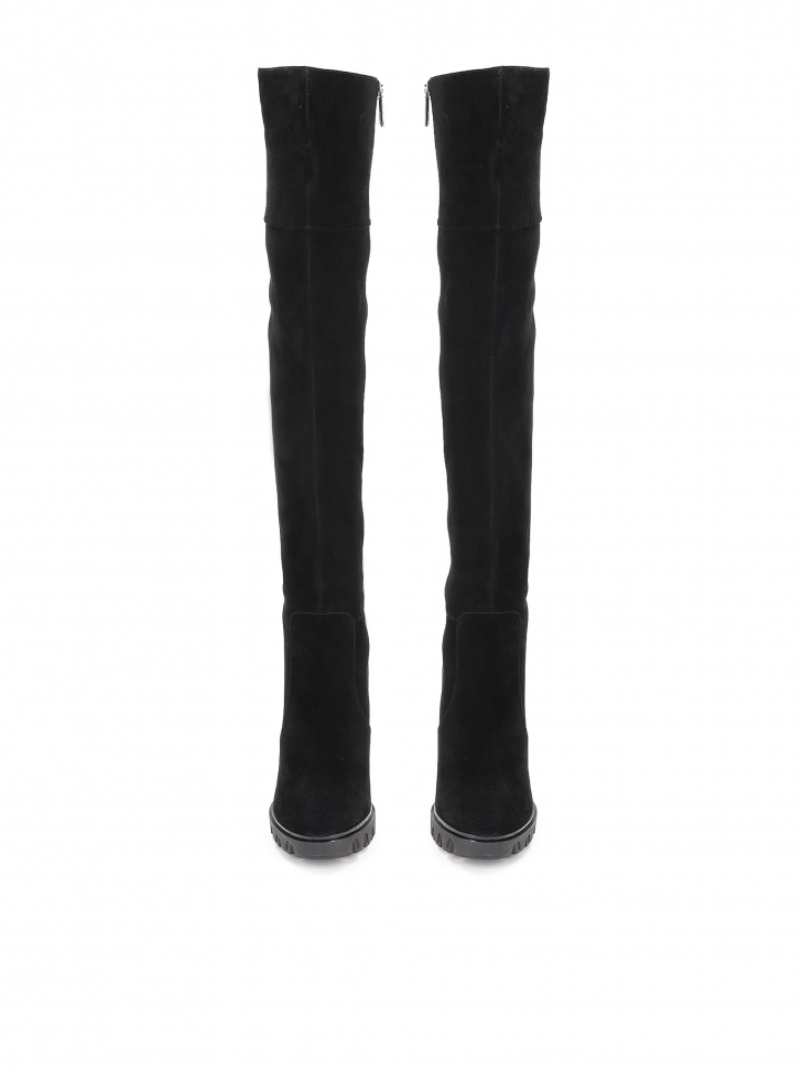 Czarne kozaki damskie