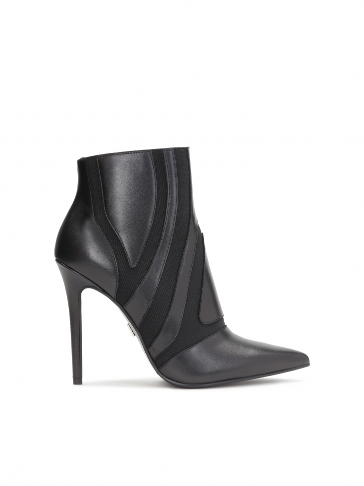 Czarne botki damskie