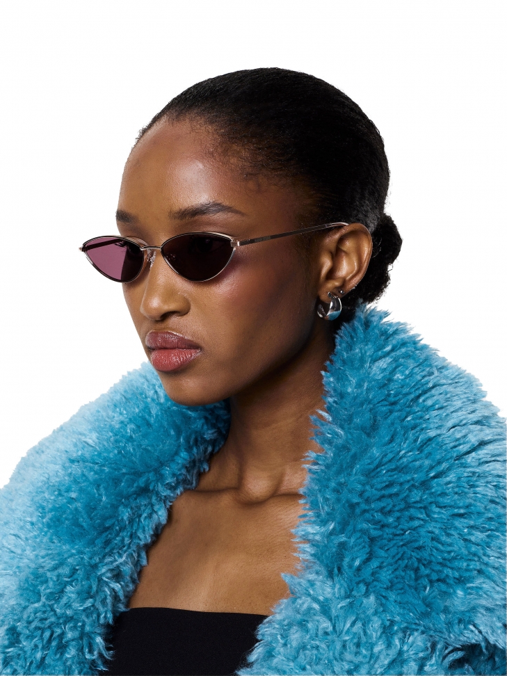 Wąskie okulary z powłoką antyrefleksyjną