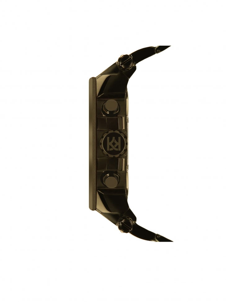 Masywny zegarek męski w kolorze khaki