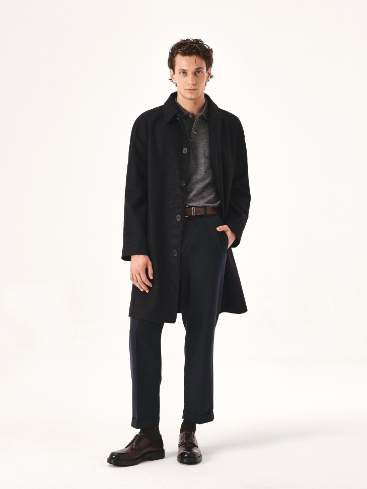 Brązowe półbuty derby z naturalnej skóry