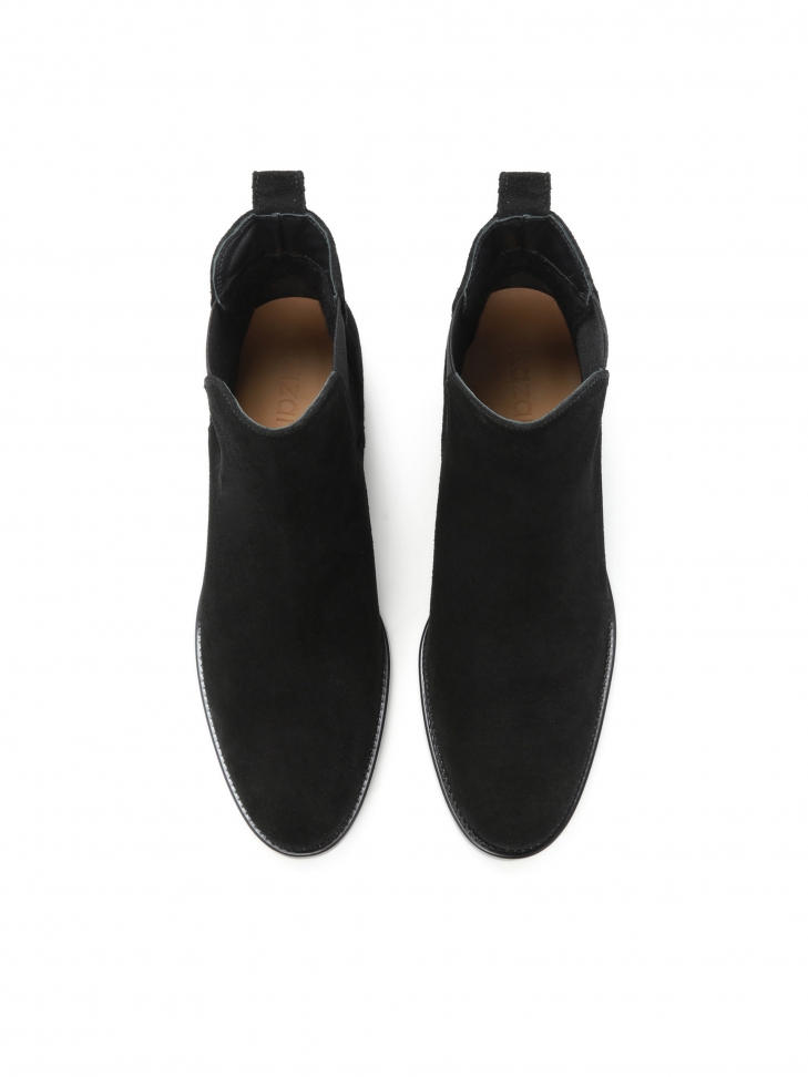 Czarne botki damskie