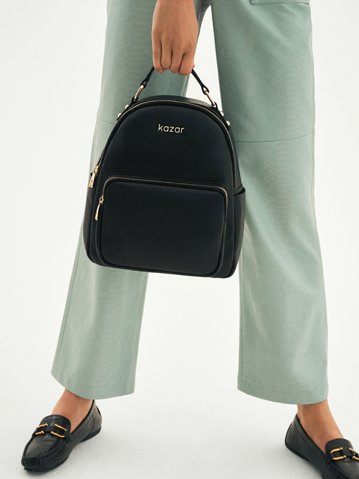 Czarny plecak damski