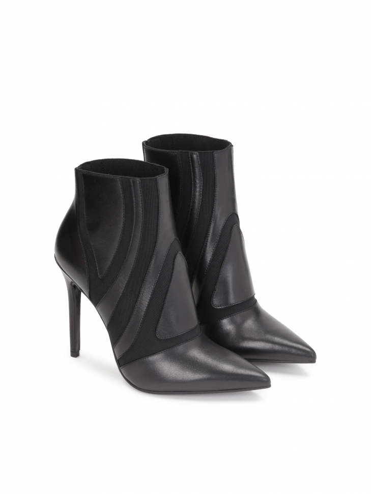 Czarne botki damskie