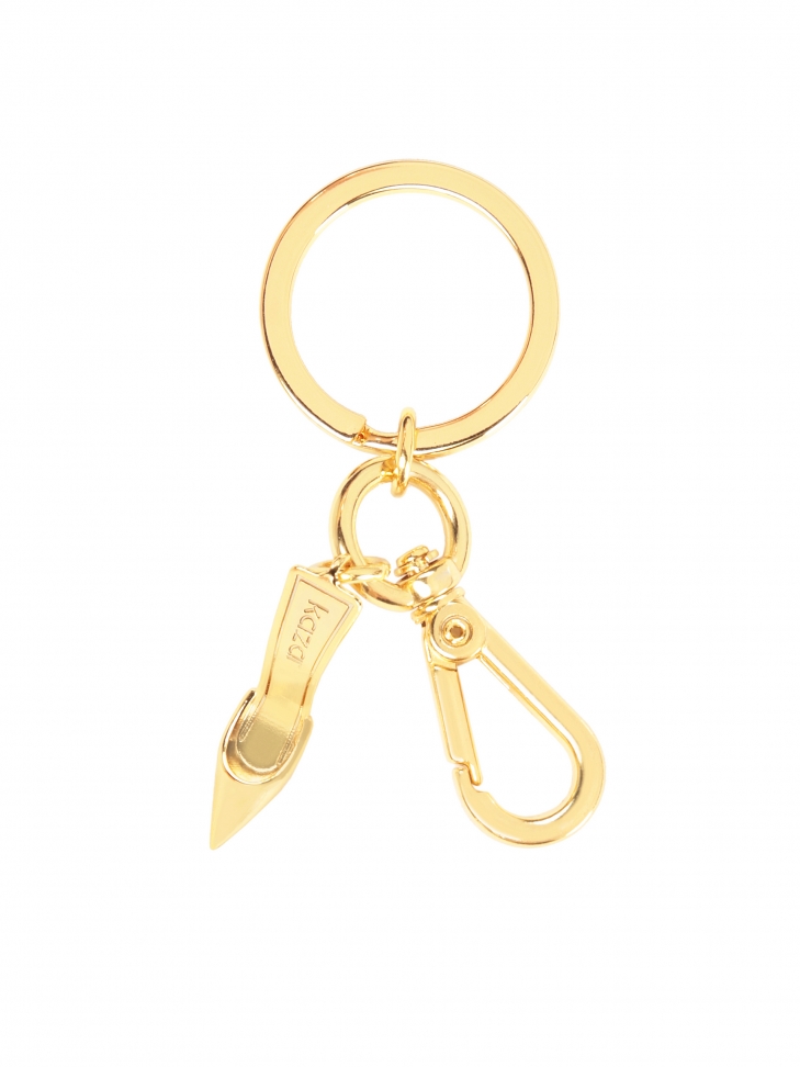 Złoty brelok but na obcasie