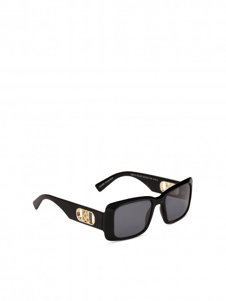 Okulary przeciwsłoneczne z grubą oprawką