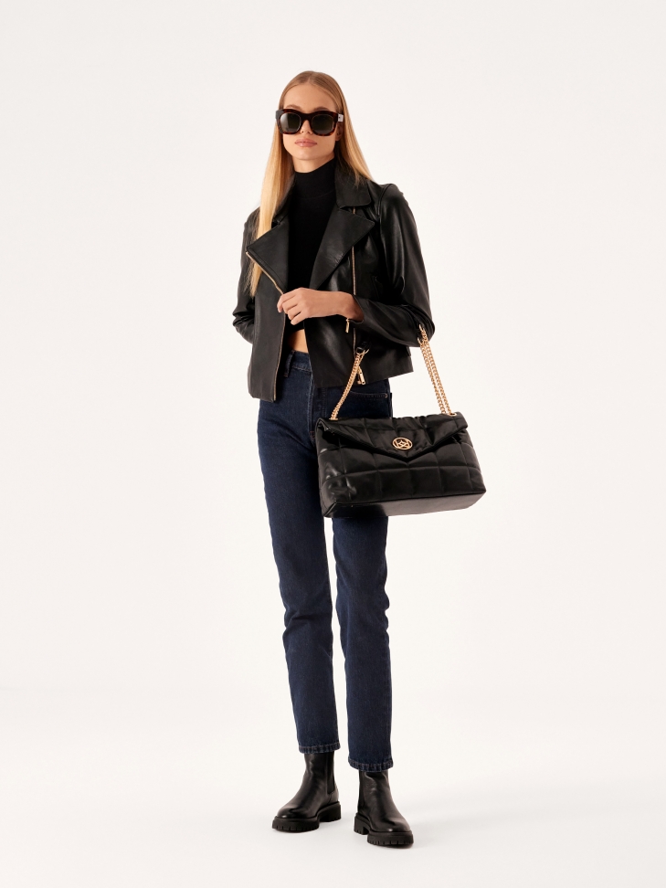 Skórzane botki typu chelsea boots