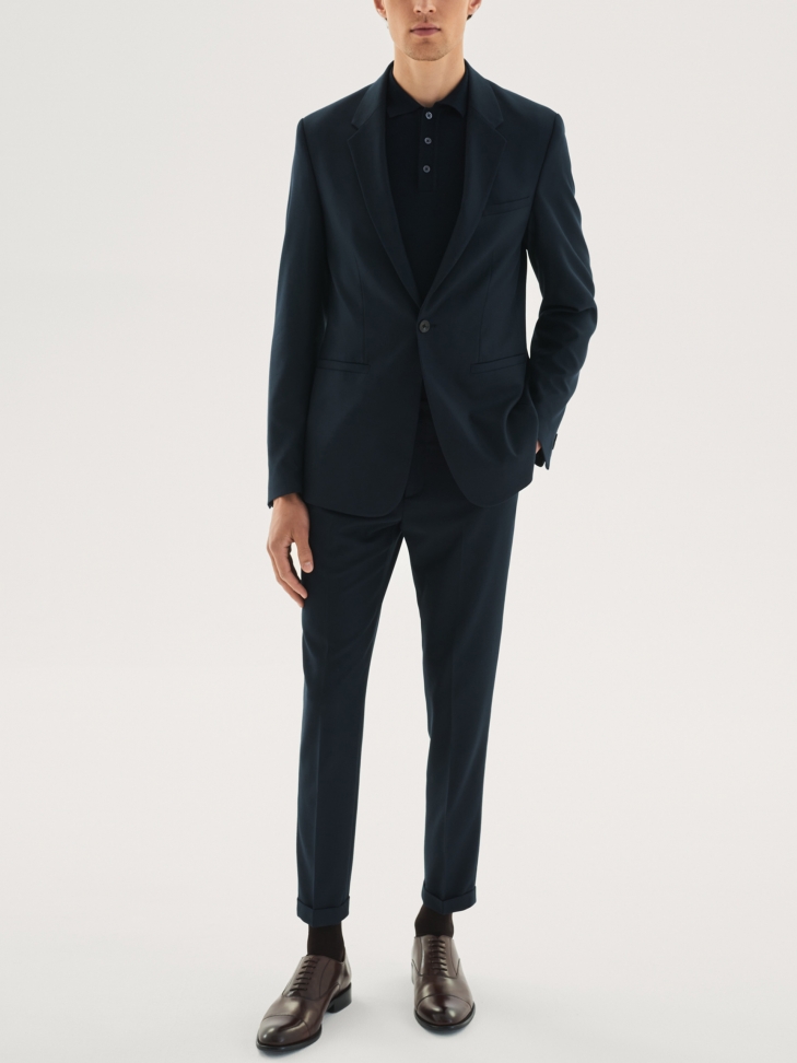 Brązowe półbuty męskie