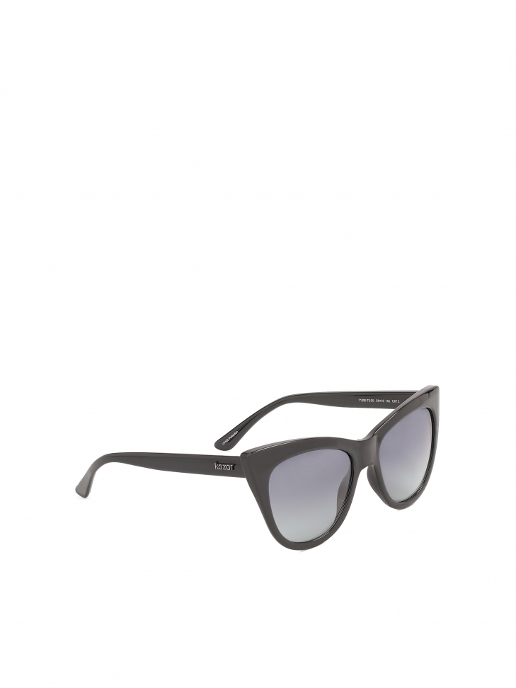 Czarne przeciwsłoneczne okulary damskie