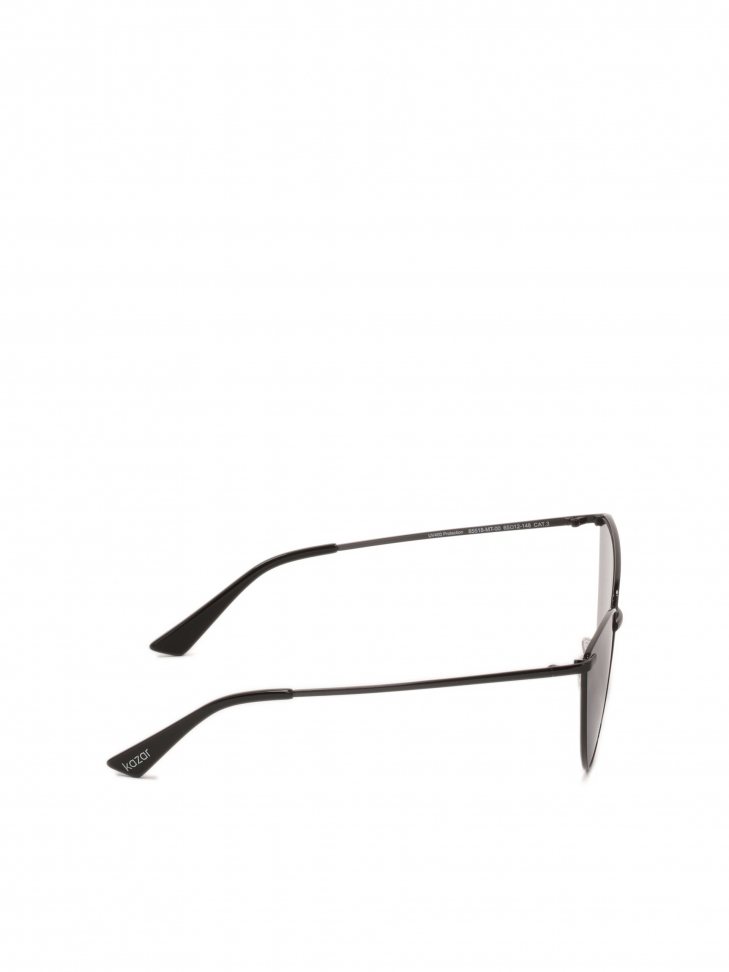 Czarne okulary z powłoką antyrefleksyjną