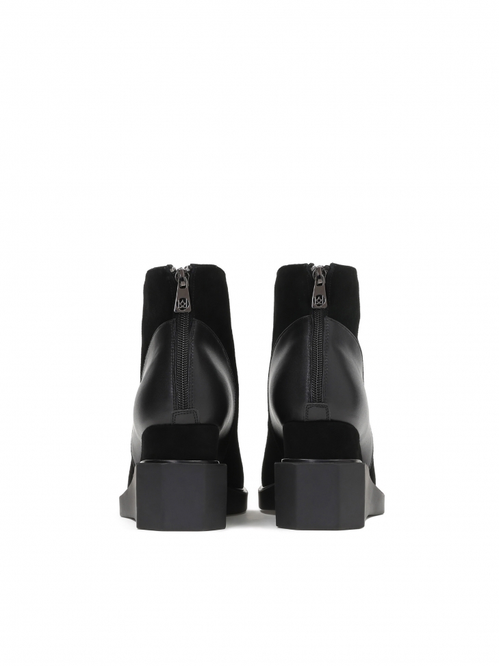 Czarne botki damskie