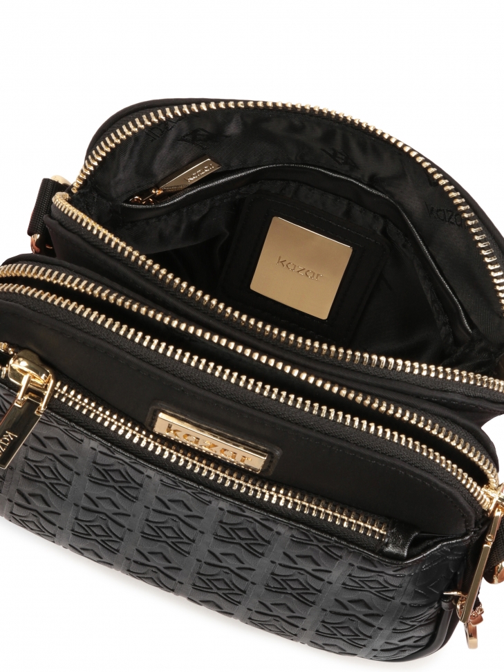 Mała uniwersalna torebka na szerokim pasku