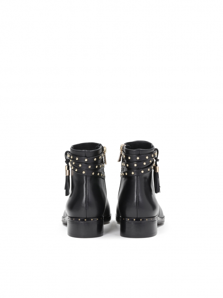 Czarne botki damskie