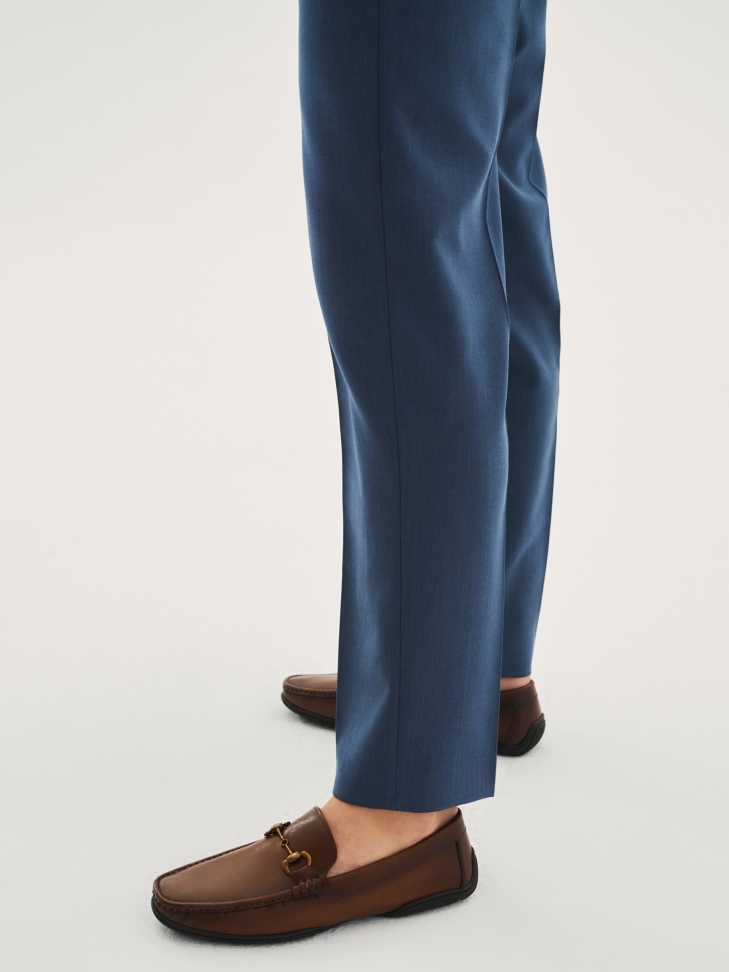 Brązowe mokasyny męskie