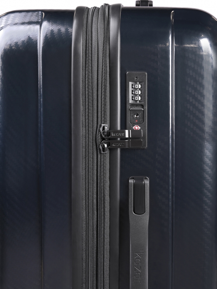 Średnia walizka podróżna z szyfrowym zamkiem TSA
