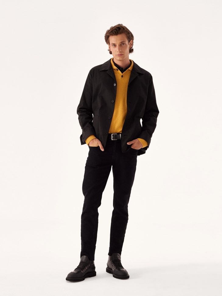 Sznurowane trzewiki z gumowymi noskami