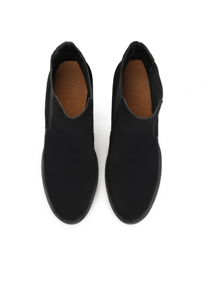 Czarne botki damskie