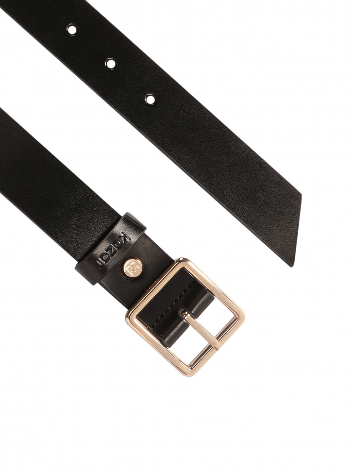 Casualowy czarny pasek damski