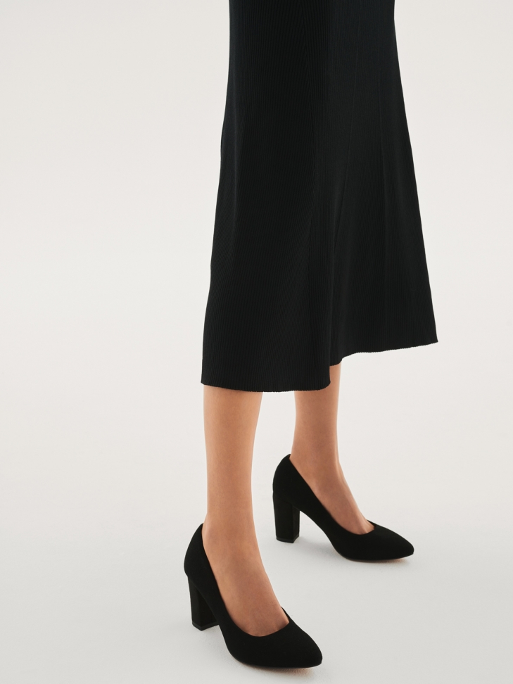 Czarne czółenka damskie