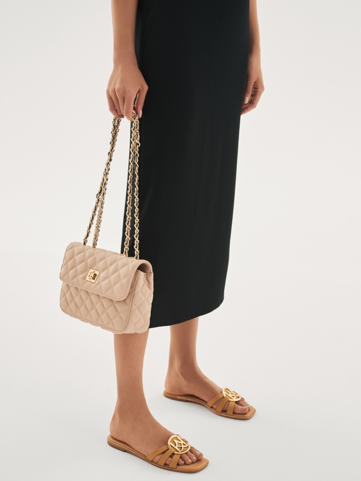 Beżowa torebka damska