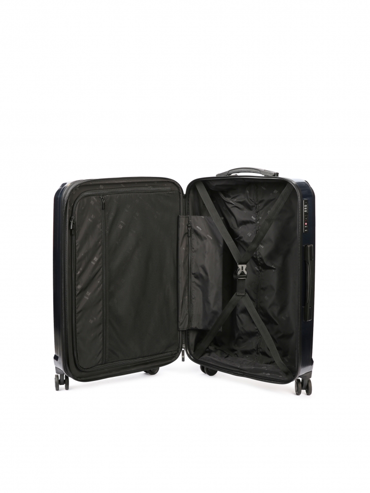 Średnia walizka podróżna z szyfrowym zamkiem TSA