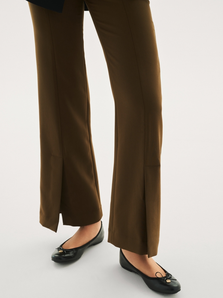 Czarne baleriny damskie