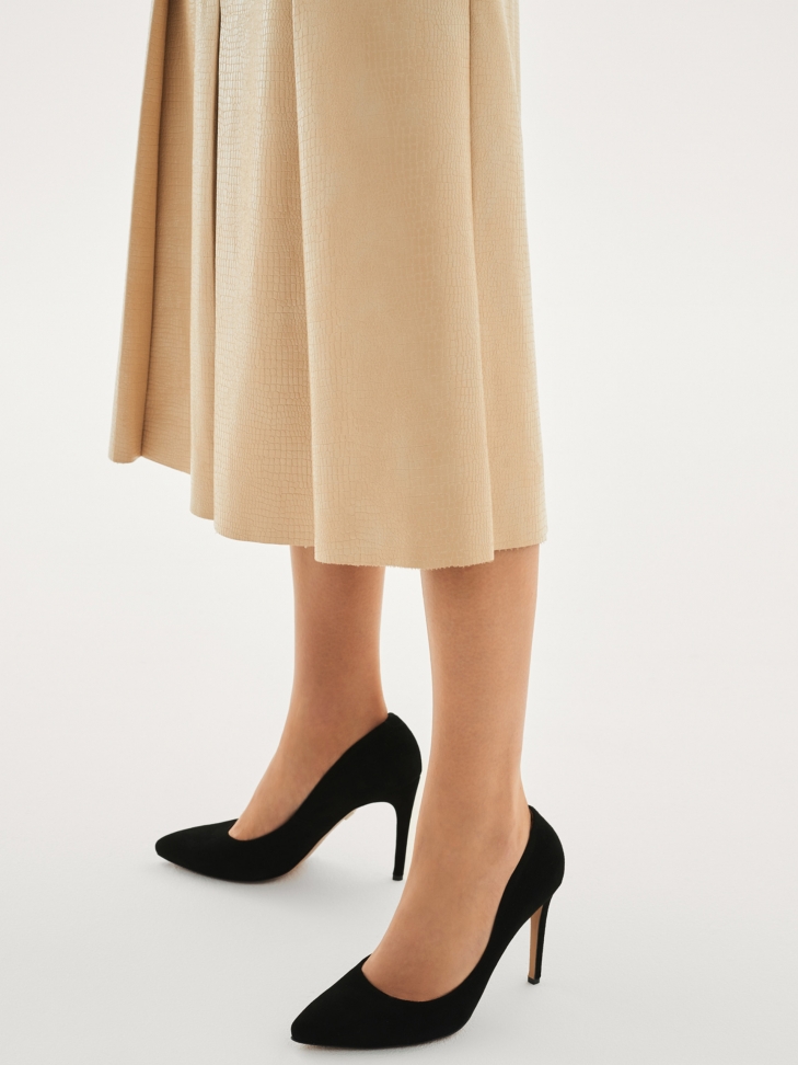 Czarne czółenka damskie