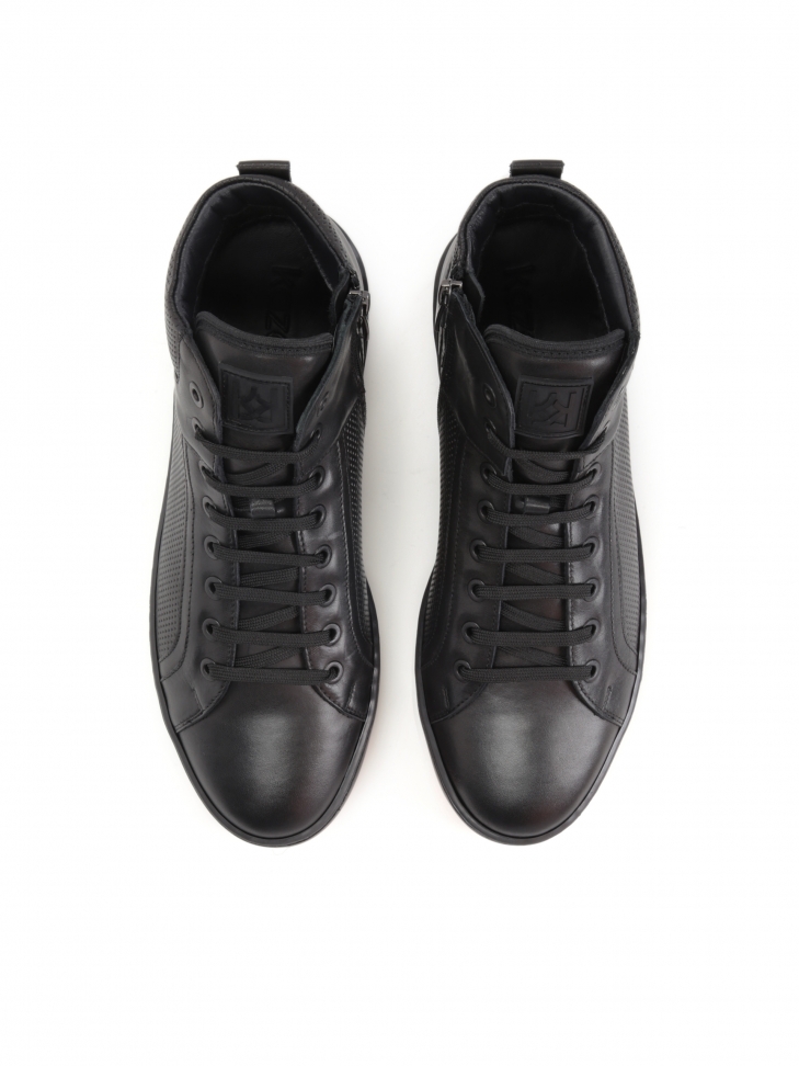 Czarne sneakersy męskie