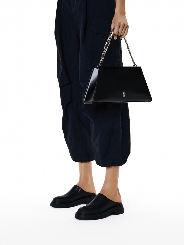 Skórzane mule na wygodnej podeszwie