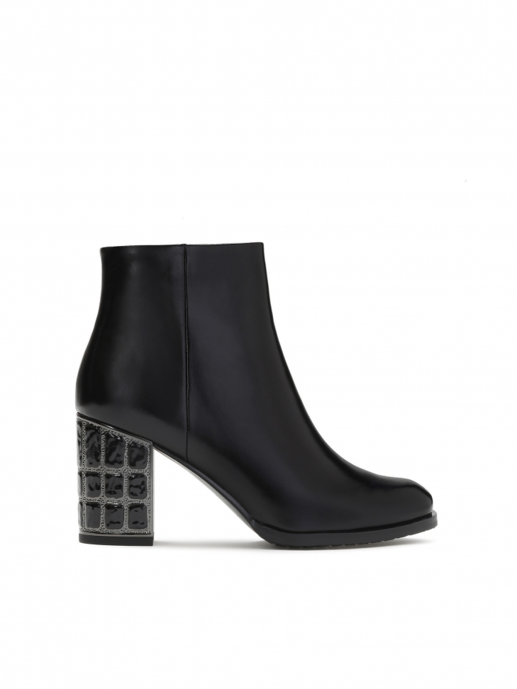 Czarne botki damskie