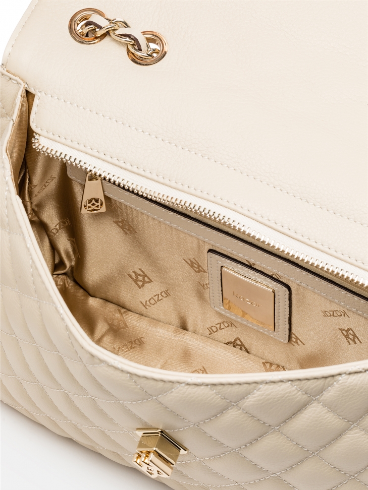 Beżowa torebka damska