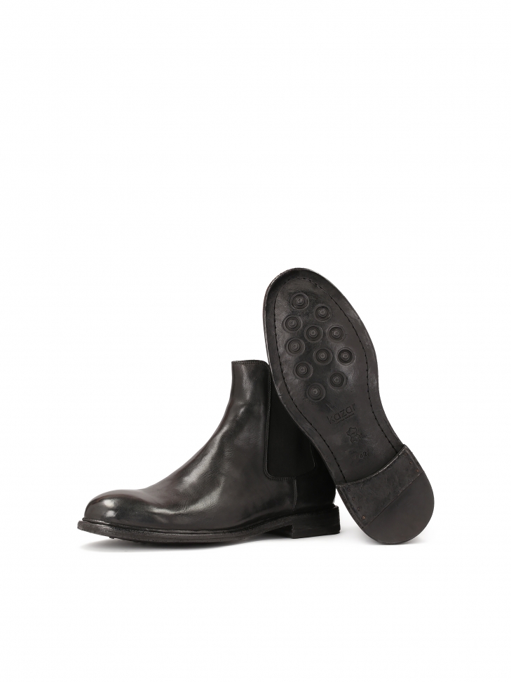 Czarne sztyblety skórzane Limited Edition