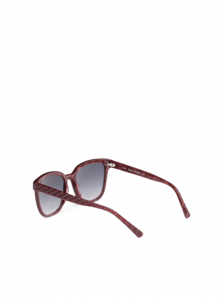 Brązowe przeciwsłoneczne okulary damskie