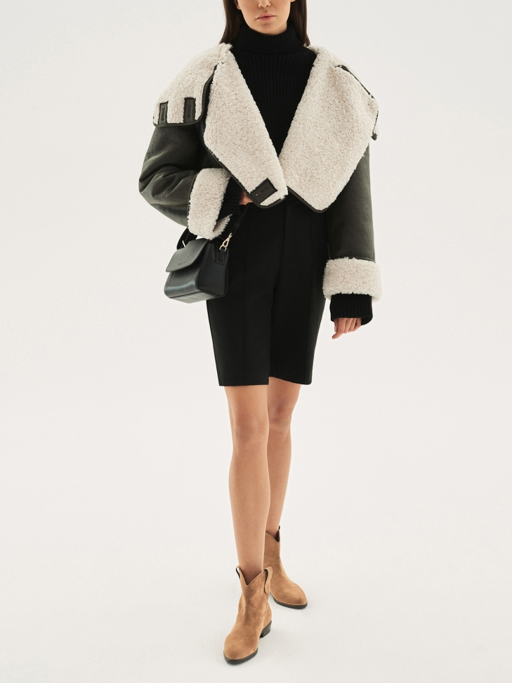 Jasnobrązowe botki damskie