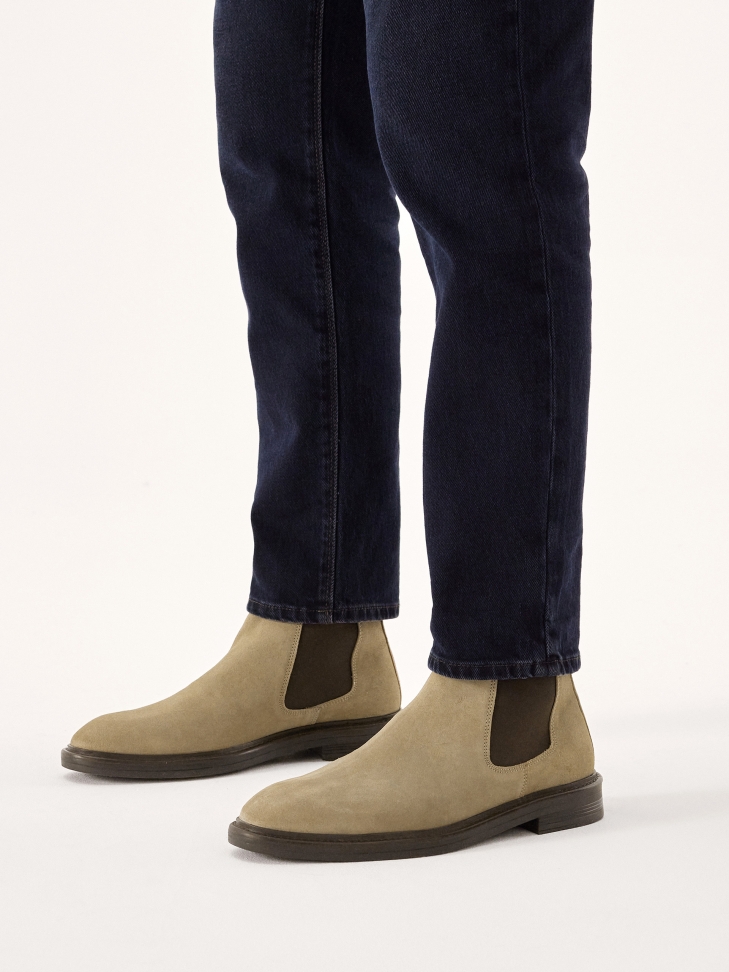 Sztyblety męskie z elastycznymi wstawkami