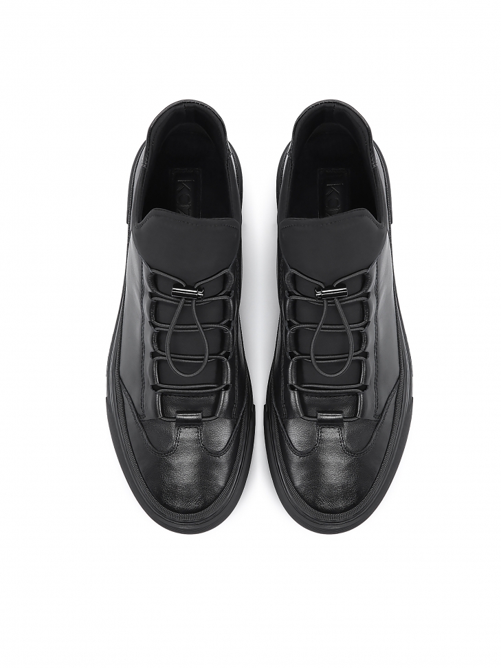 Czarne sneakersy męskie