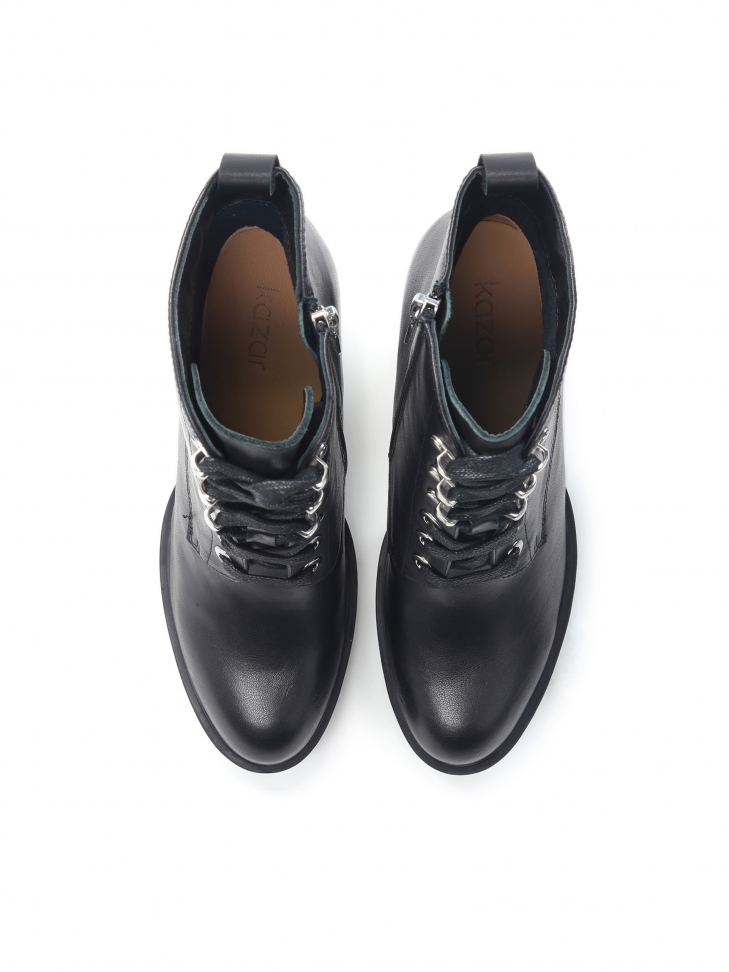 Czarne botki damskie