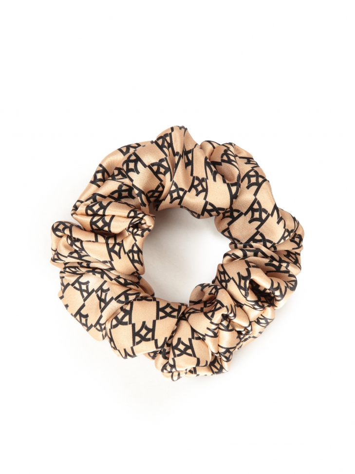 Delikatna dla włosów gumka z jedwabnej satyny