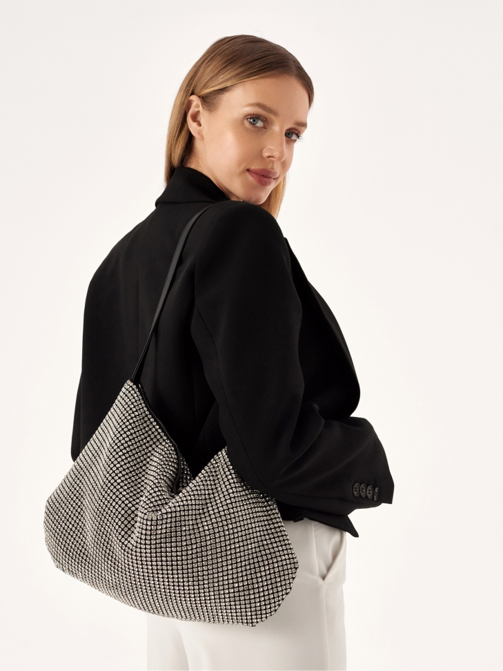 Zdobiona torebka na ramię