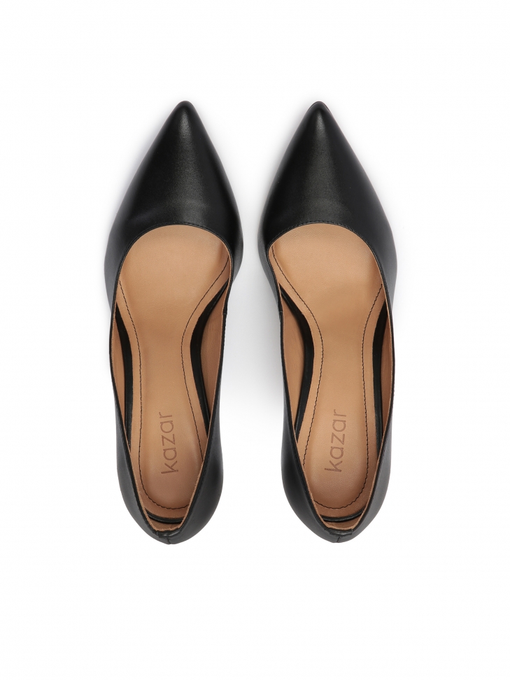 Czarne czółenka damskie na obcasie 10 cm