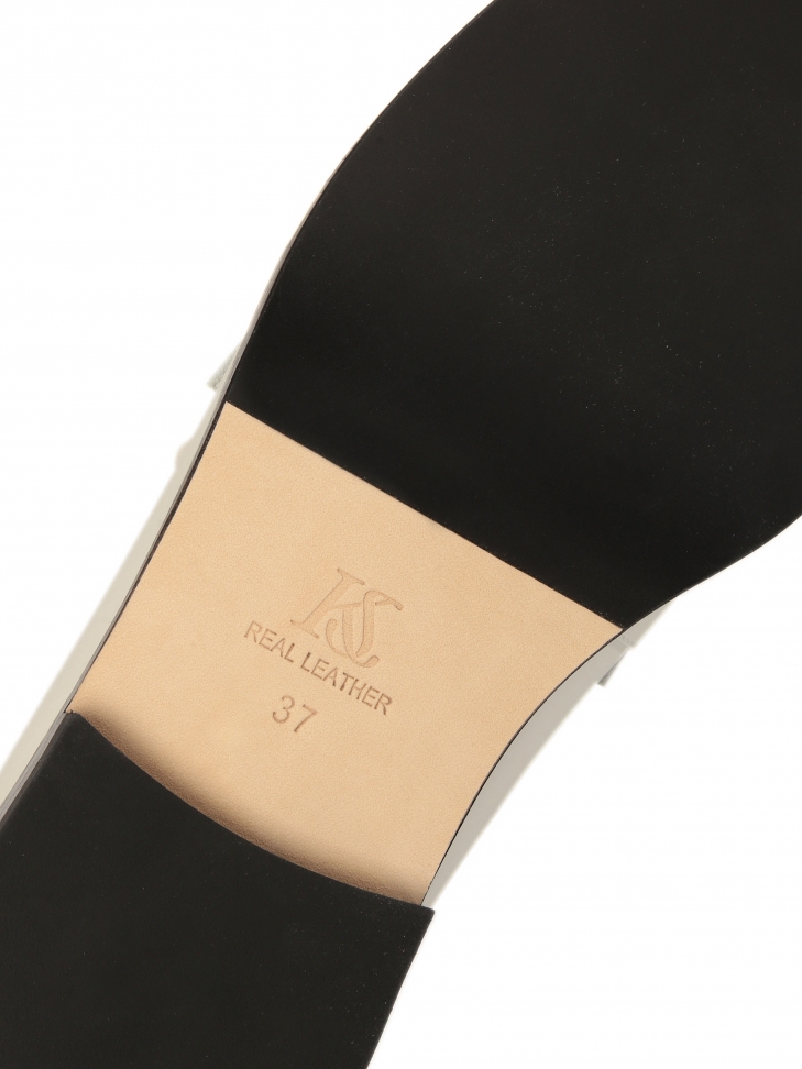 Wsuwane skórzane półbuty na komfortowej podeszwie