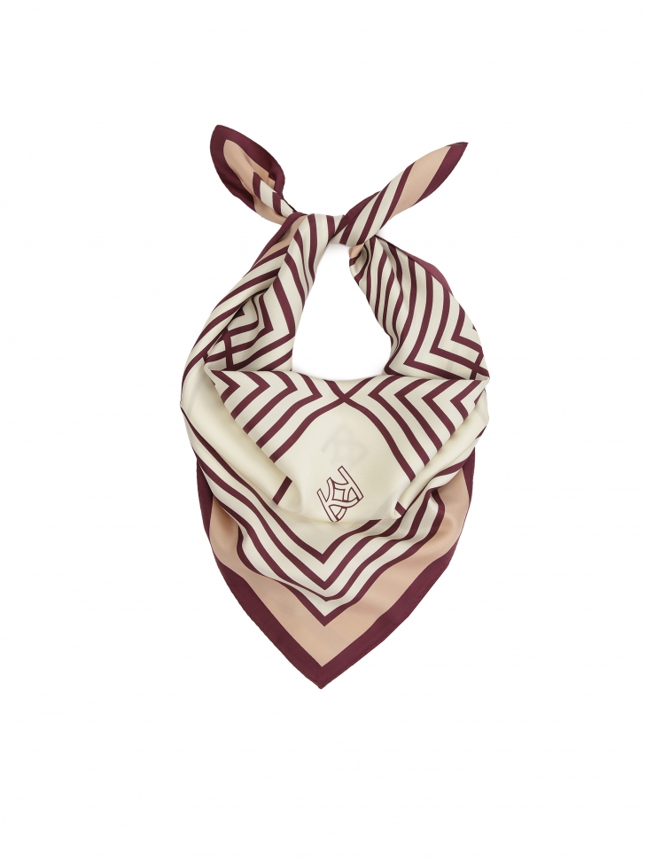 Jedwabna apaszka gawroszka