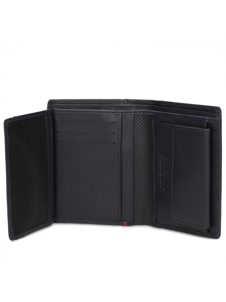 Granatowy portfel męski