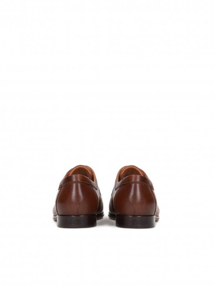 Brązowe półbuty męskie