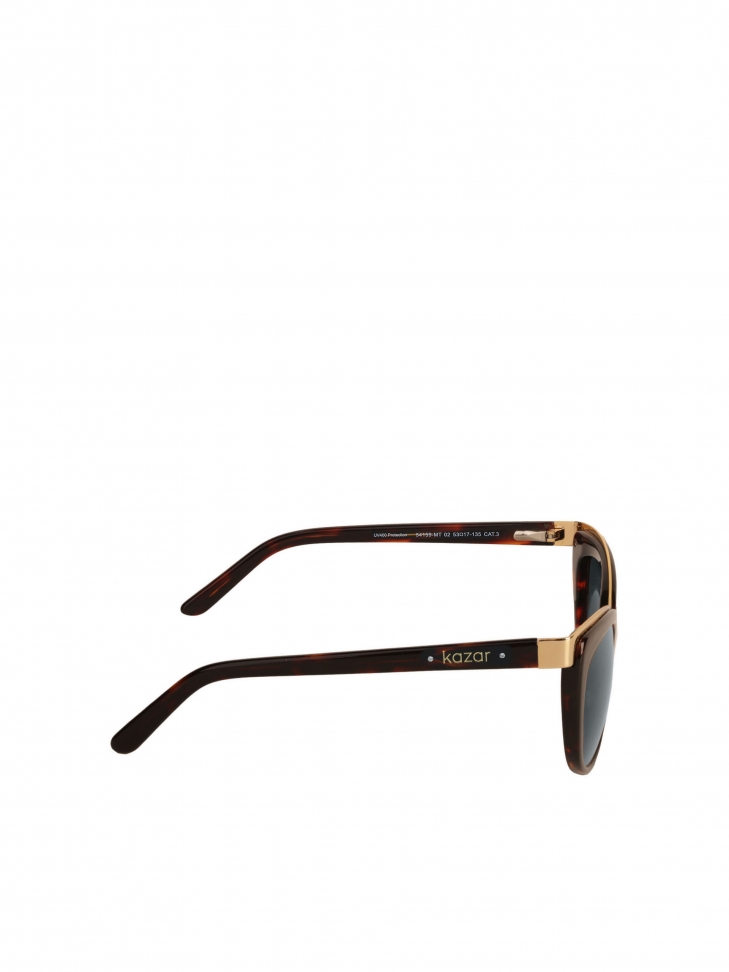 Brązowe okulary przeciwsłoneczne