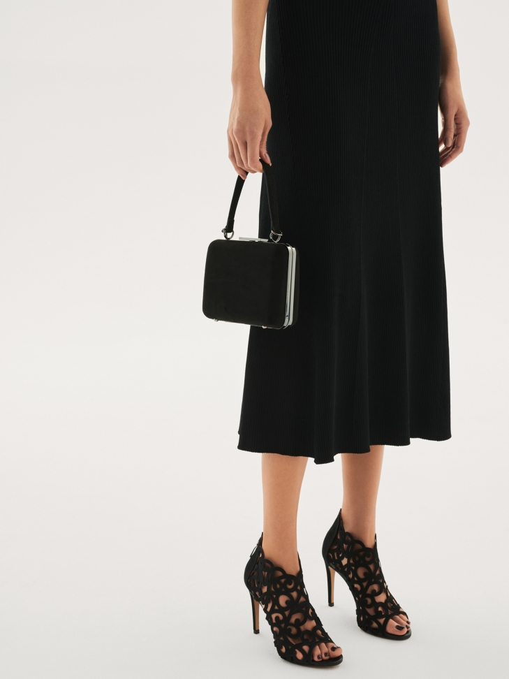 Czarne sandały damskie