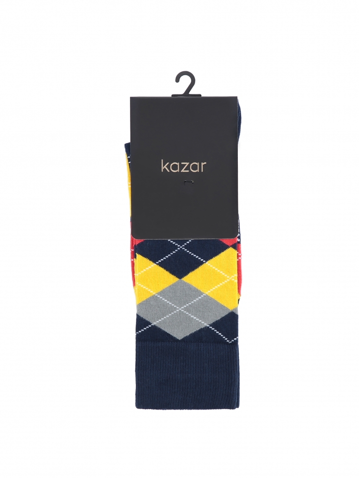Wysokiej jakości kolorowe skarpety męskie