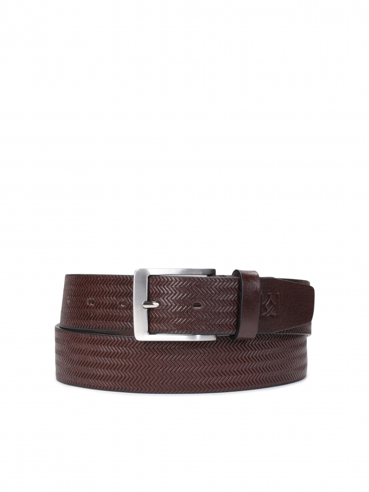 Brązowy pasek męski